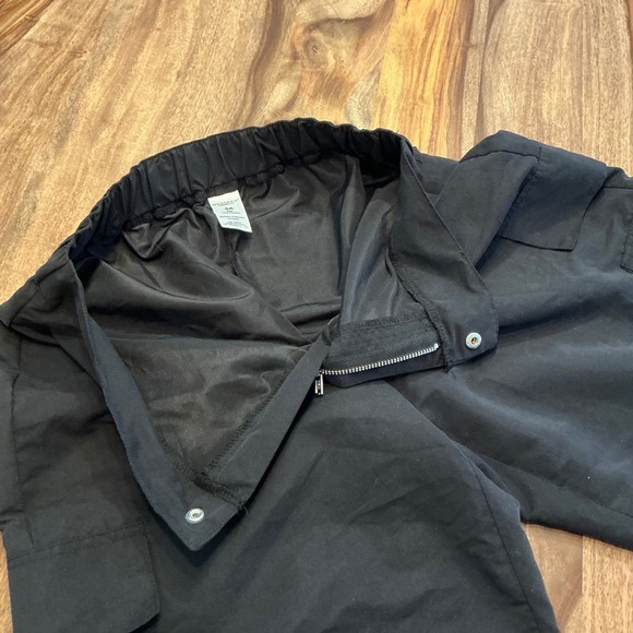 Weissman Wide Leg Cargo Pants Women's Mid Rise Black Dancewear Size SA - Picture 14 of 16